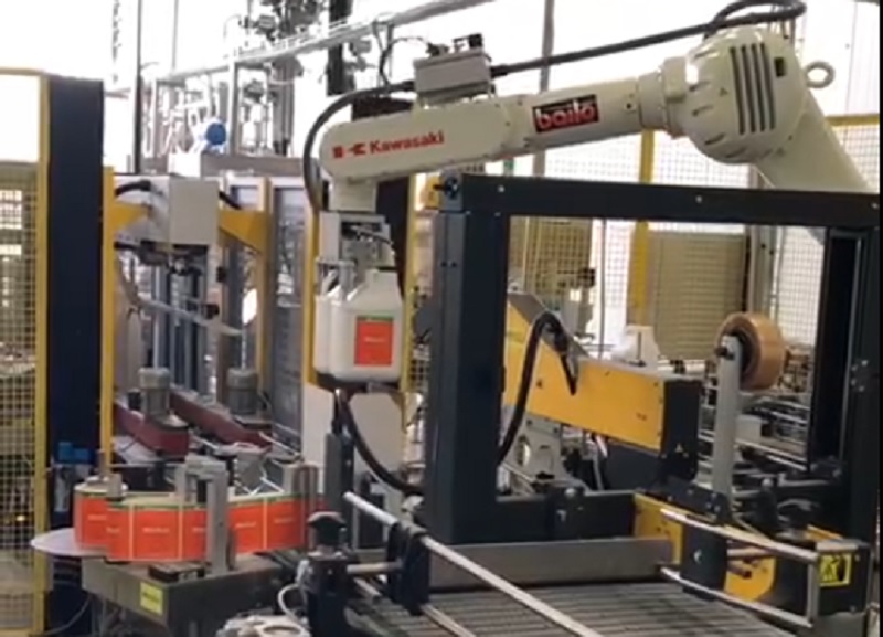 New automatized packaging area in Larderello – Italy